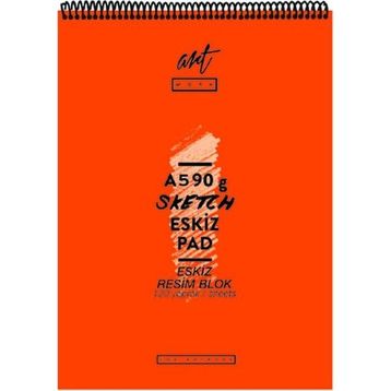 Artwork A5 120 Yaprak 90 gr Eskiz Çizim Defteri