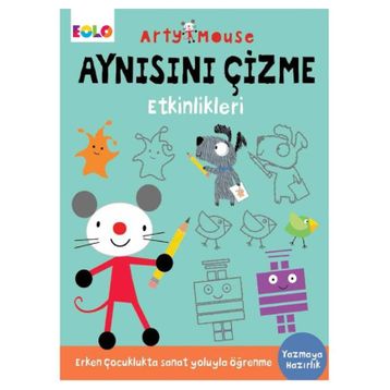 Arty Mouse Aynısını Çizme Etkinlikleri-Eolo