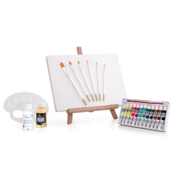Artzone Yağlı Boya Başlangıç Seti + Şövale