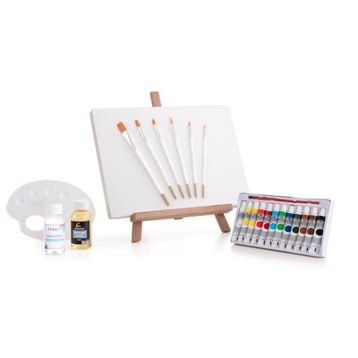 Artzone Yağlı Boya Başlangıç Seti + Şövale