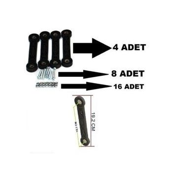 Arwino İki Somun Arası 15,5 cm Siyah Beşik Sallama Aparatı