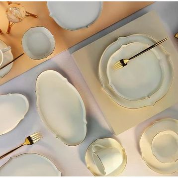 Aryıldız 153AR249055 Sc Lavinia Gold 32 Parça Kahvaltı Takımı