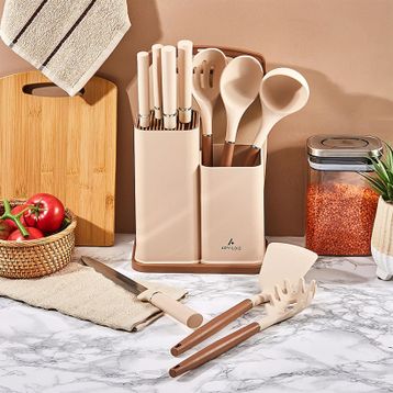 Aryıldız 153AR259900 Kaizen 12 Parça Blok Bıçak ve Pano Seti