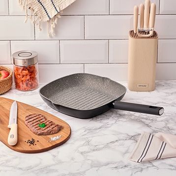Aryıldız 28 cm Caja Grill Tava
