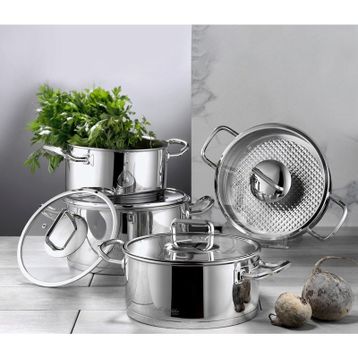 Aryıldız 950218506932100 Vento Prestige 8 Parça Tencere Seti