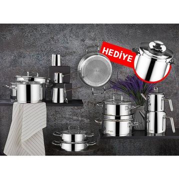 Aryıldız 950260506242100 Vento Prestige Çizgili 20 Parça İdeal Set