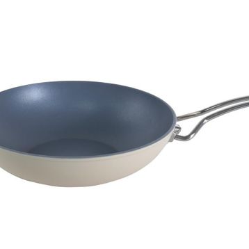 Aryıldız AR260678 28 cm Colombus Crystal Seramik Wok Tava