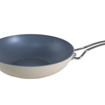 Aryıldız AR260678 28 cm Colombus Crystal Seramik Wok Tava