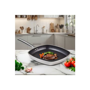 Aryıldız Atlanta 28 cm Beige Grill Tava