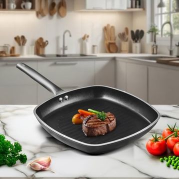 Aryıldız Atlanta 28 cm Black Grill Tava