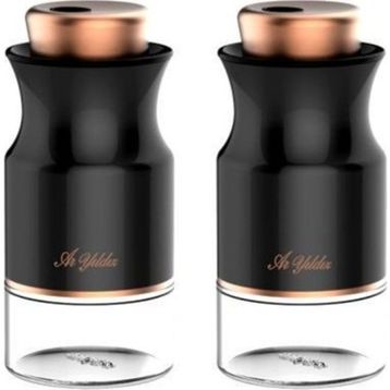 Aryıldız Black Line Bronz Tuzluk Biberlik