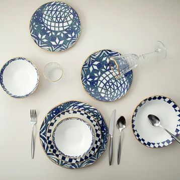 Aryıldız DB1313 Organik 24 Parça 6 Kişilik Yemek Takımı