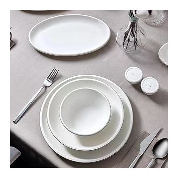Aryıldız Evaliza Platin Elegant 6 Kişilik 30 Parça Yemek Takımı