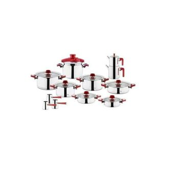 Aryıldız Flamingo 22 Parça Red Cam İdeal Çeyiz Seti