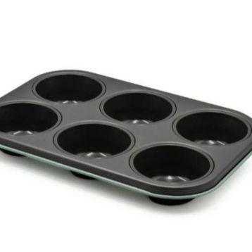 Aryıldız Gri 6'lı Muffin Kalıbı