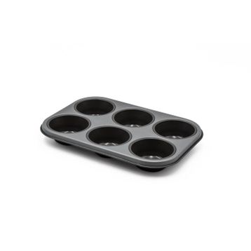 Aryıldız Gri 6'lı Muffin Kalıbı