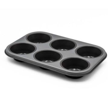 Aryıldız Gri 6'lı Muffin Kalıbı