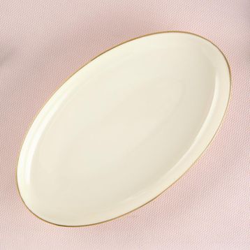 Aryıldız Hazel Gold 20 cm Kayık Tabak