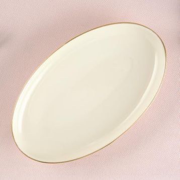 Aryıldız Hazel Gold 20 cm Kayık Tabak
