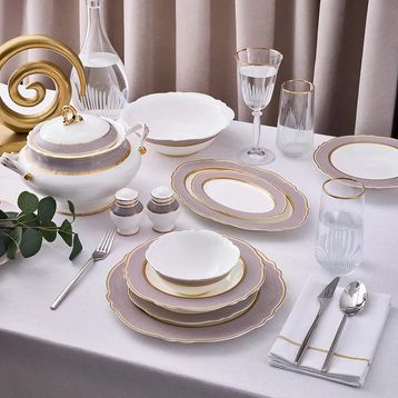 Aryıldız Majestic 60 Parça Yemek Takımı