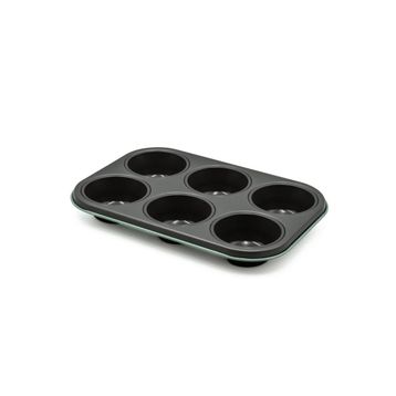 Aryıldız Mint Yeşili 6'lı Muffin Kalıbı
