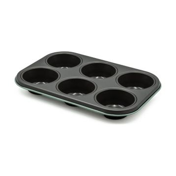 Aryıldız Mint Yeşili 6'lı Muffin Kalıbı