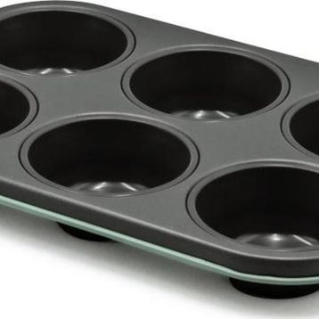 Aryıldız Mint Yeşili 6'lı Muffin Kalıbı