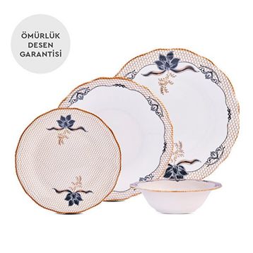Aryıldız Parisa 24 Parça 6 Kişilik Yemek Takımı