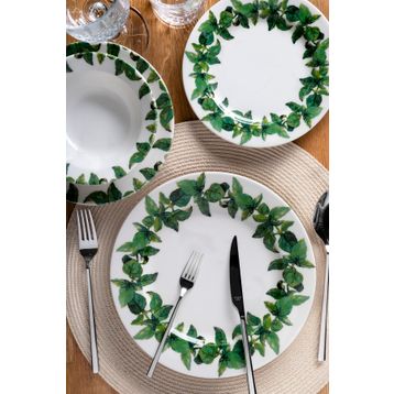 Aryıldız Porselen Leaf 24 Parça Yemek Takımı