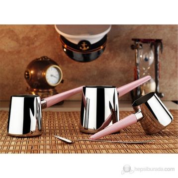 Aryıldız Prestige Flamingo Pudra Cezve Takımı