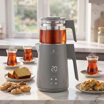 Aryıldız Tea Mode Antrasit Çay Makinesi