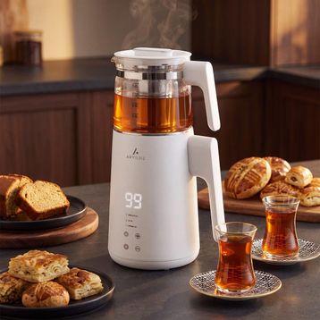 Aryıldız Tea Mode Beyaz Çay Makinesi