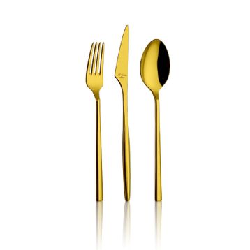 Aryıldız Trendy Gold Pvd 84 Parça Çatal Kaşık Bıçak Takımı
