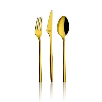 Aryıldız Trendy Prestige 84 Parça Pvd Gold Çatal Kaşık Bıçak Takımı