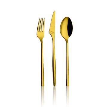 Aryıldız Trendy Prestige 84 Parça Pvd Gold Çatal Kaşık Bıçak Takımı