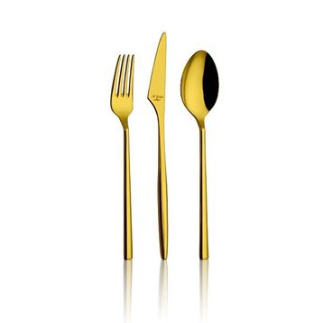 Aryıldız Trendy Prestige 84 Parça Pvd Gold Çatal Kaşık Bıçak Takımı