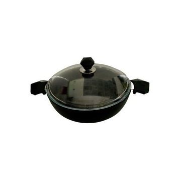 Aryıldız T/T Core 30 cm Siyah Granit Kısa Tencere