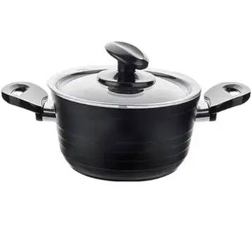 Aryıldız Veta Siyah 14Cm Mini Granit Tencere