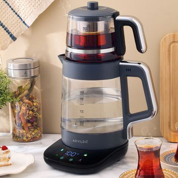 Aryıldız Vision Shine Antrasit Çay Makinesi