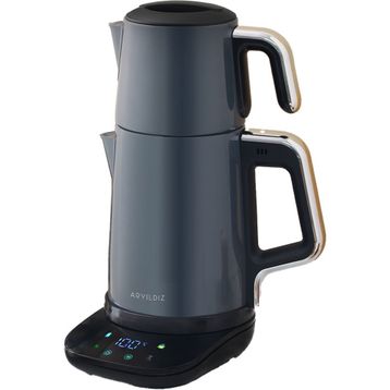 Aryıldız Vision Steel Antrasit Çay Makinesi