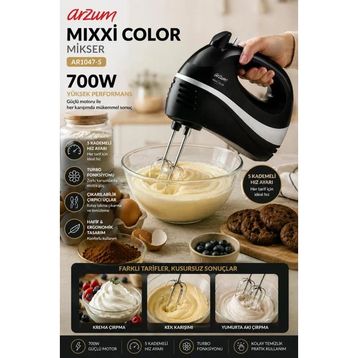 Arzum AR1047 Mixxi Color Mikser