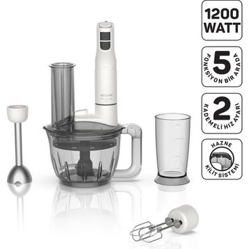 Arzum AR1187 Soprano Max Neo 1200 W Multi Blender Seti