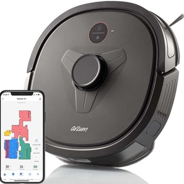 Arzum AR4304 Robotek Siyah Robot Süpürge