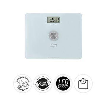 Arzum AR5126 Stayfit Touch Cam Beyaz Baskül