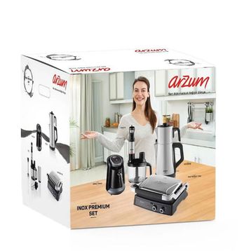 Arzum AR9026PRO İnox Premium Çeyiz Set