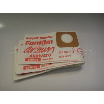 Arzum Arrivato Çift Kat Kağıt 10 Adet Toz Torbası