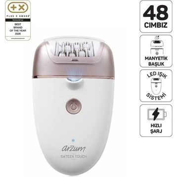 Arzum Sateen Touch Pro AR5175 Şarjlı Epilatör