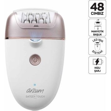 Arzum Sateen Touch Pro AR5175 Şarjlı Epilatör