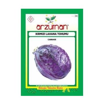 Arzuman 10 gr Kırmızı Mor Lahana Tohumu