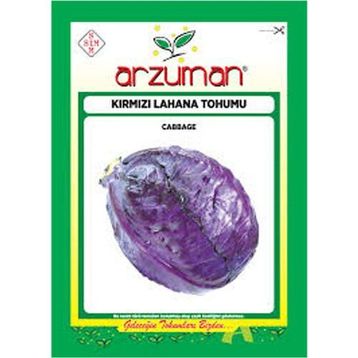Arzuman 10 gr Kırmızı Mor Lahana Tohumu